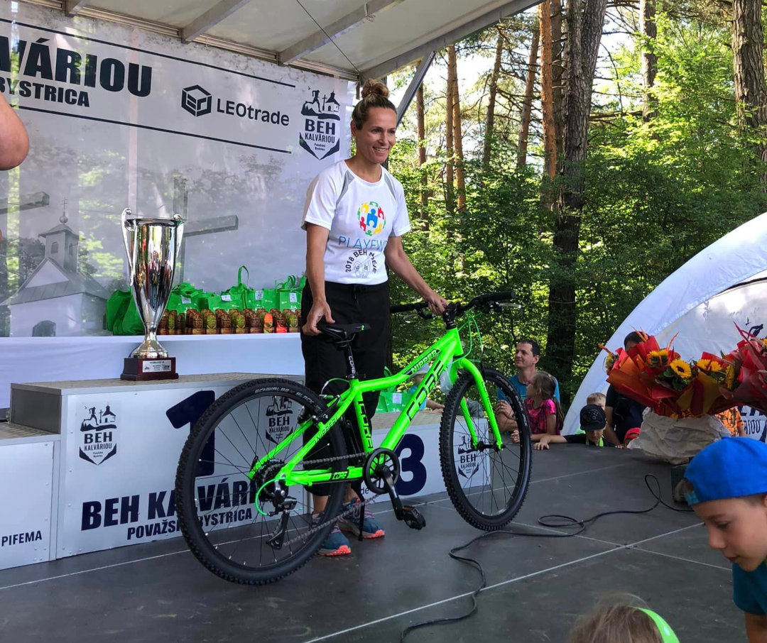 OZ Zrniečka pre sny darovalo bicykel do detskej kategórie BEHU KALVÁRIOU 2024